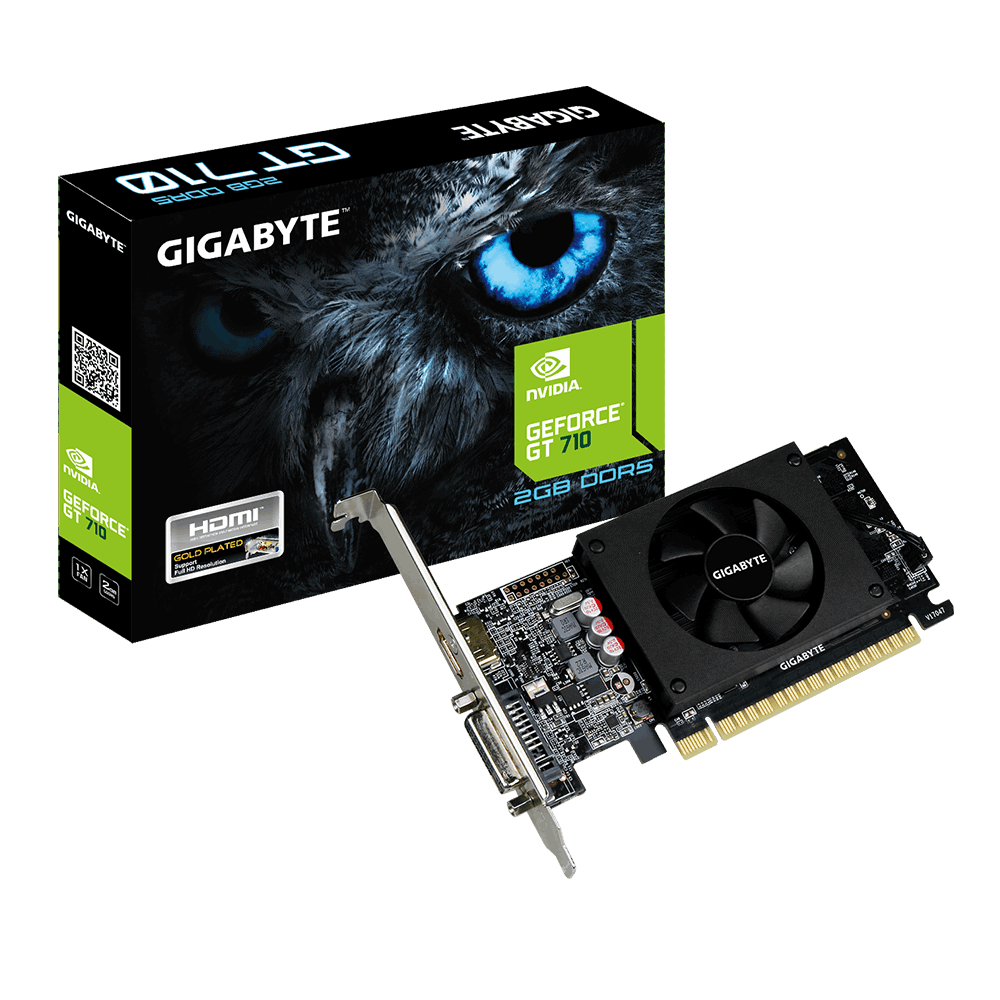 GeForce GT 710 2GB DDR5 gaming graphic cards