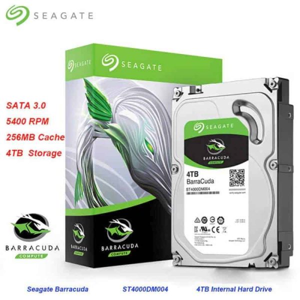 Seagate BarraCuda 4TB Internal Hard Drive HDD