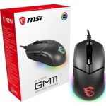 MSI Clutch GM11 RGB Lighting PMW-3325 Optical Gaming Mouse, 7 lighting effects