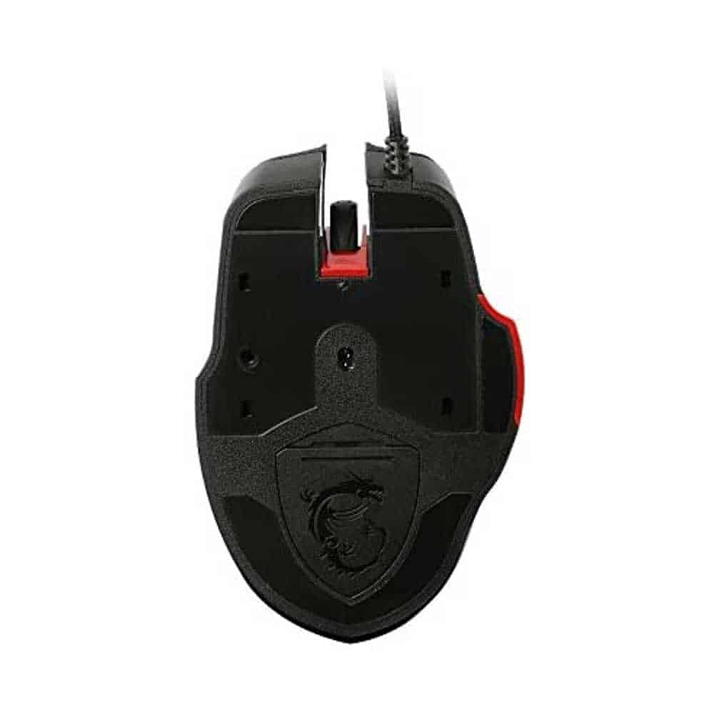 MSI INTERCEPTOR DS300 GAMING MOUSE ADNS-9800 125 x 81 x 43mm