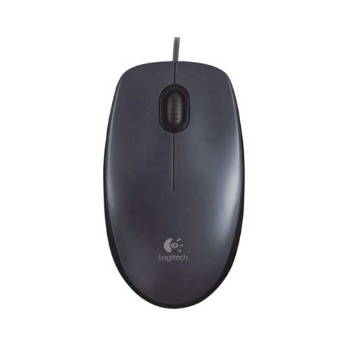 Logitech M90 USB Wired office Mouse - Black