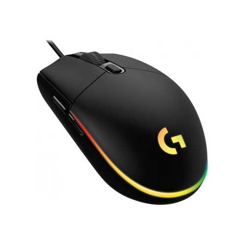 Wired Gaming Mouse Logitech G203 Lightsync RGB Lighting (Black) | 910-005796