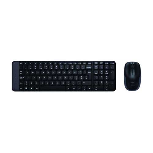 Logitech MK220 WL Keyboard and Mouse Combo EN-AR - Black