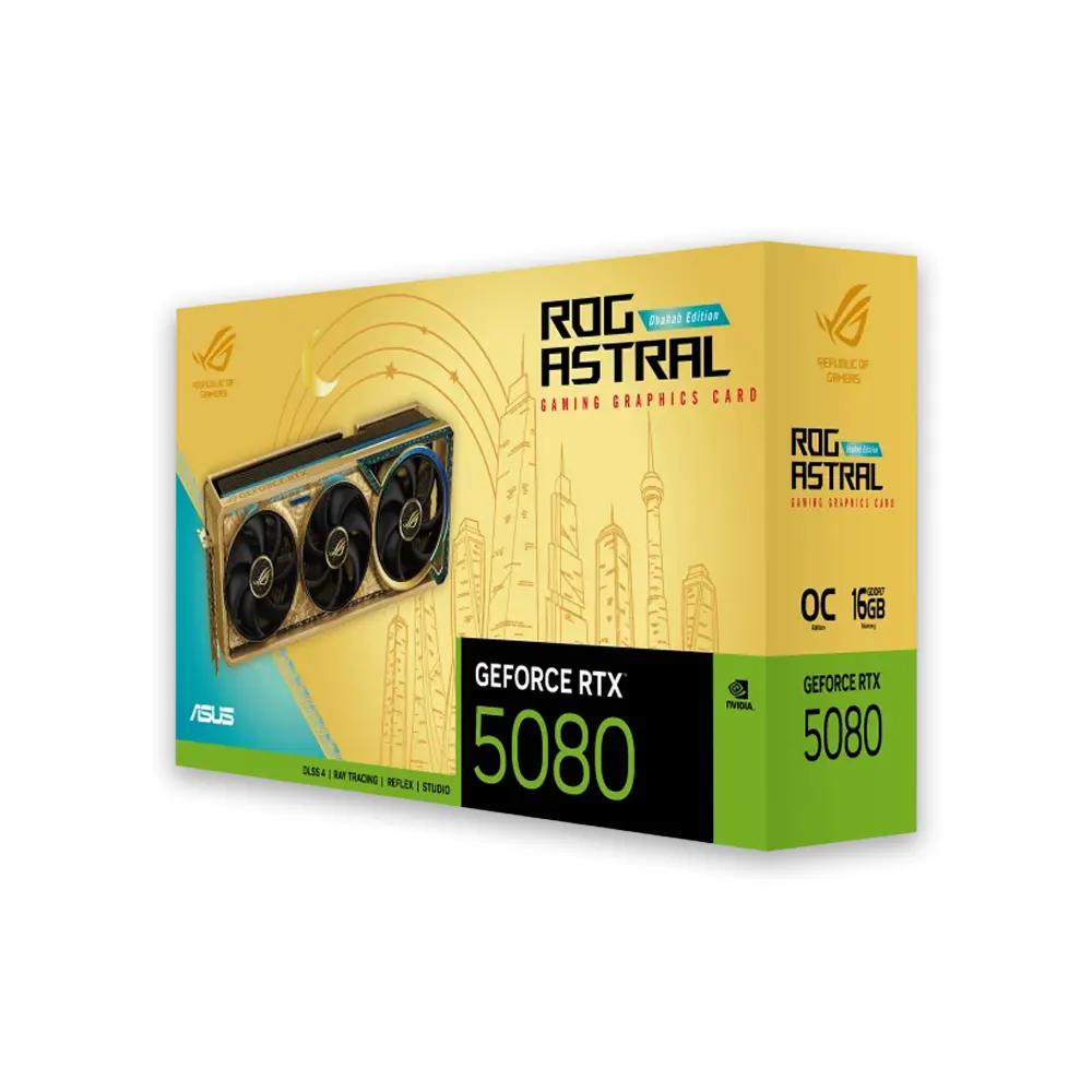 Asus ROG Astral GeForce RTX 5080 16GB Graphics Card