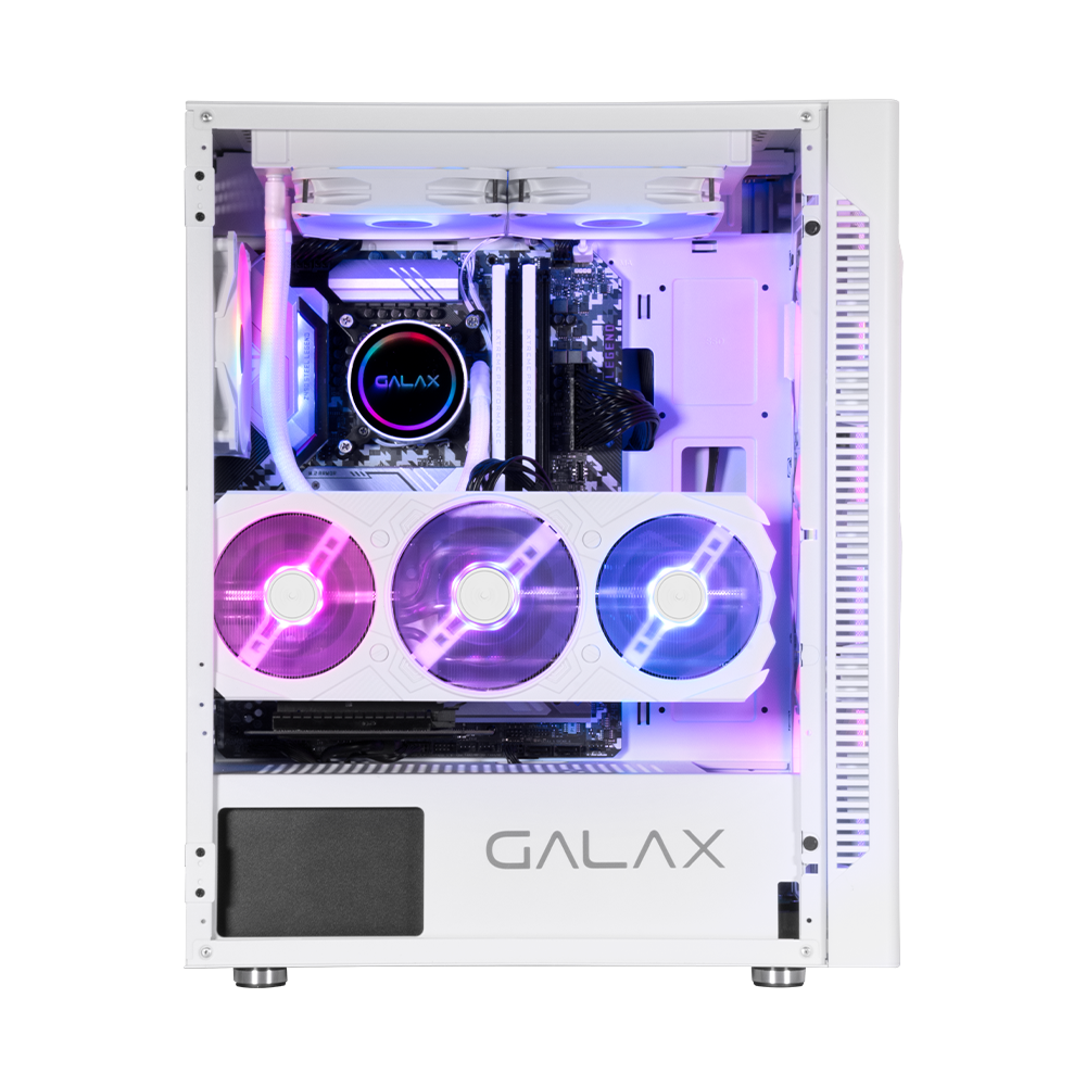 Galax Revolution-06 Mesh RGB Mid Tower ATX PC Case White Price in UAE