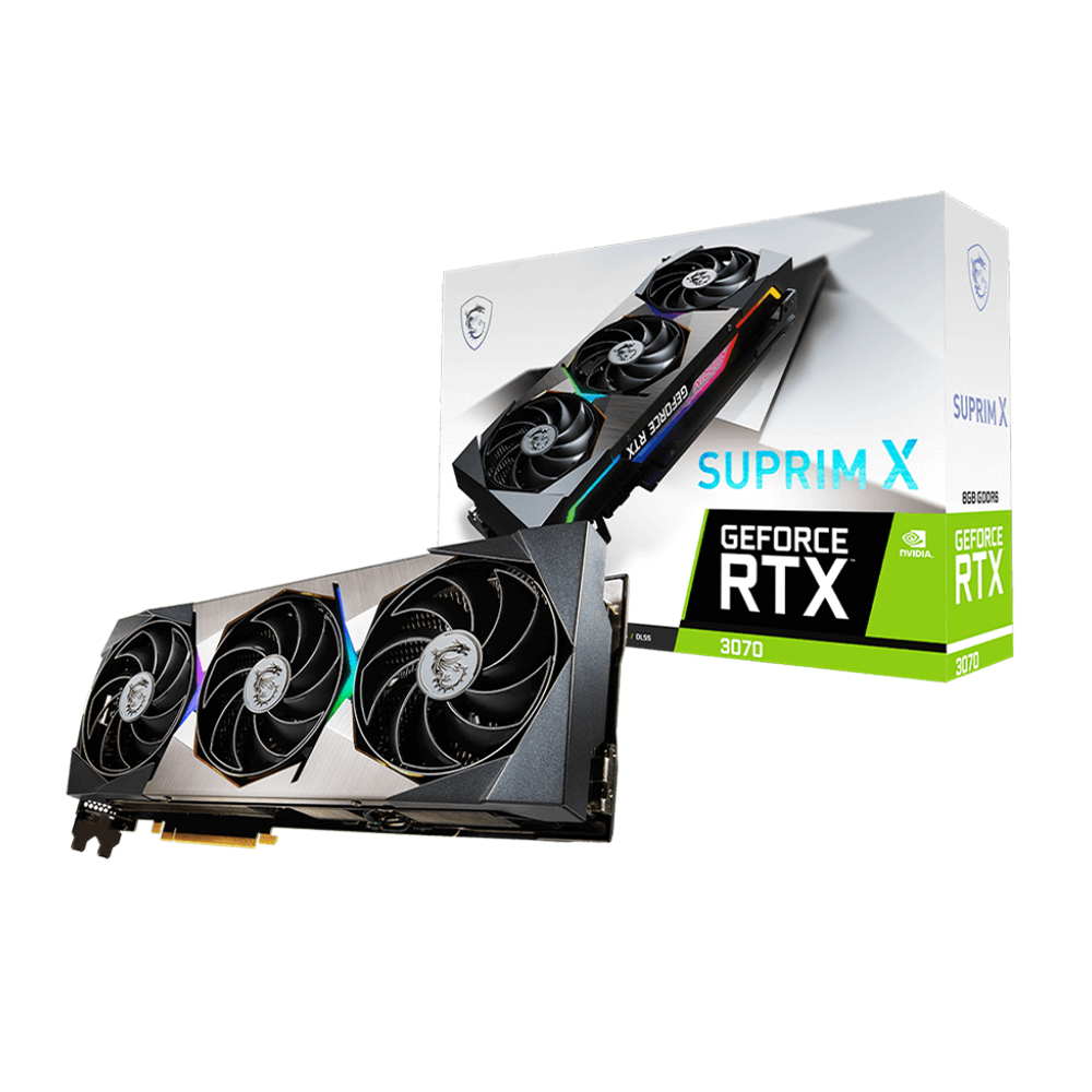 MSI GeForce RTX 3070 SUPRIM X Graphics Card Dubai Best Price