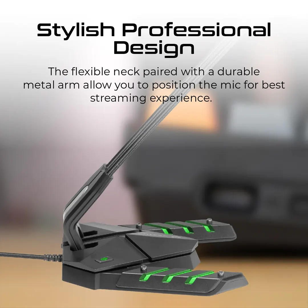 Vertux Streamer-3 High Intensity Anti-Vibration Gaming Microphone Price in UAE